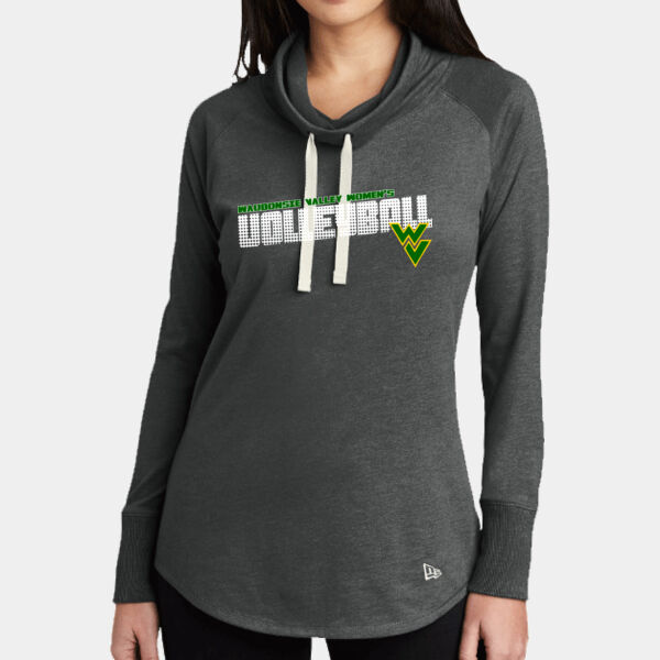 Ladies Cotton Blend Cowl Tee Thumbnail