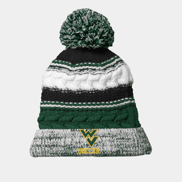 WV Soccer PomPom Beanie Thumbnail