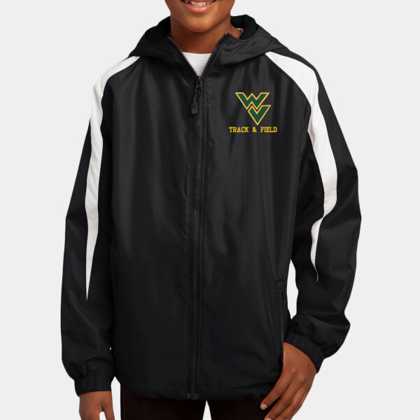 YOUTH WV Track & Field Fleece-Lined Colorblock Jacket Thumbnail