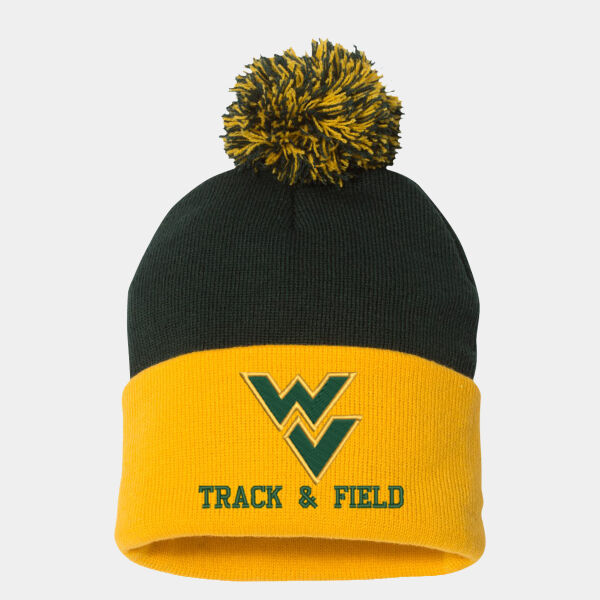 WV Track & Field Pom-Pom Beanie Thumbnail